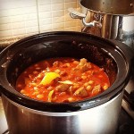 Lamb tagine in slow cooker