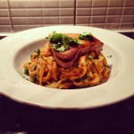 Peanut noodles and tuna