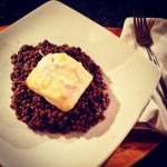 Cod and Puy lentils